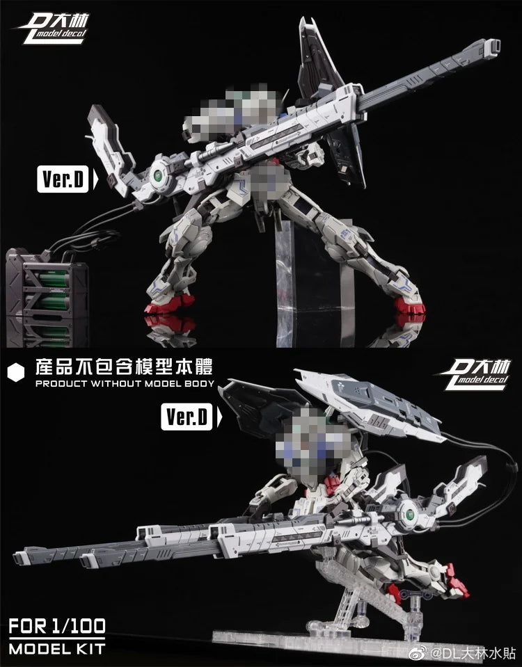 DL Model 1/100 GN High Mega Launcher (Ver D)