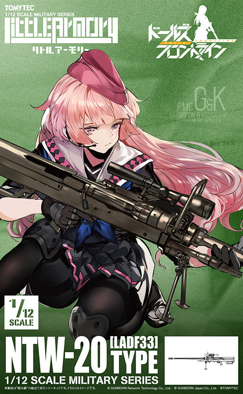 TomyTec Little Armory 1/12 LADF33 Dolls' Frontline NTW-20 Type