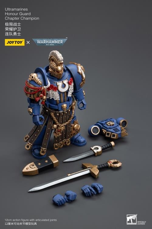 Warhammer 40K Ultramarines Honor Guard Chapter Champion 1/18 Scale Figure