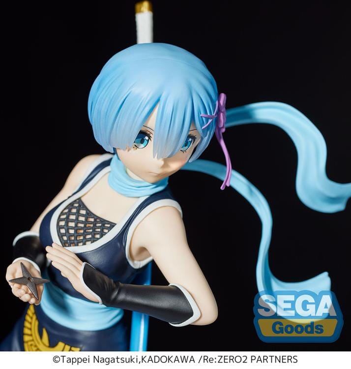 Re Zero Starting Life in Another World Rem (Kunoichi Tobi Ver.) Super Premium Figure