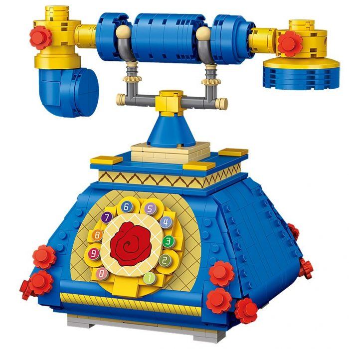 LOZ Creative 1124 Blue Telephone