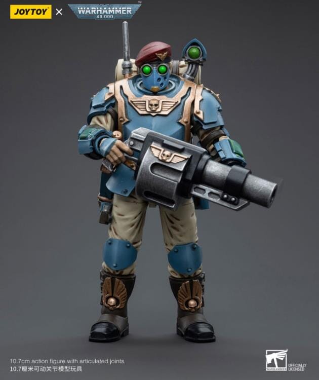 Warhammer 40k Astra Militarum Tempestus Scions Command Squad 55th Kappic Eagles Grenadier 1/18 Scale Figure