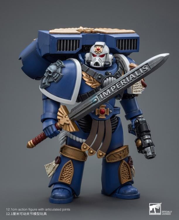 Warhammer 40k Ultramarines Vanguard Veteran Sergeant 1/18 Scale Figure