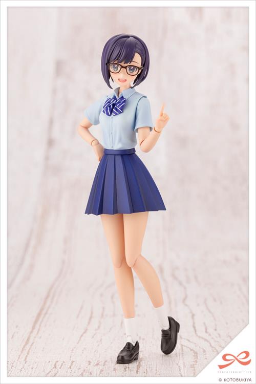 Sousai Shoujo Teien Touou High School Summer Clothes Koyomi Takanashi (Dreaming Style Ture Sapphire Ver.) 1/10 Scale Model Kit