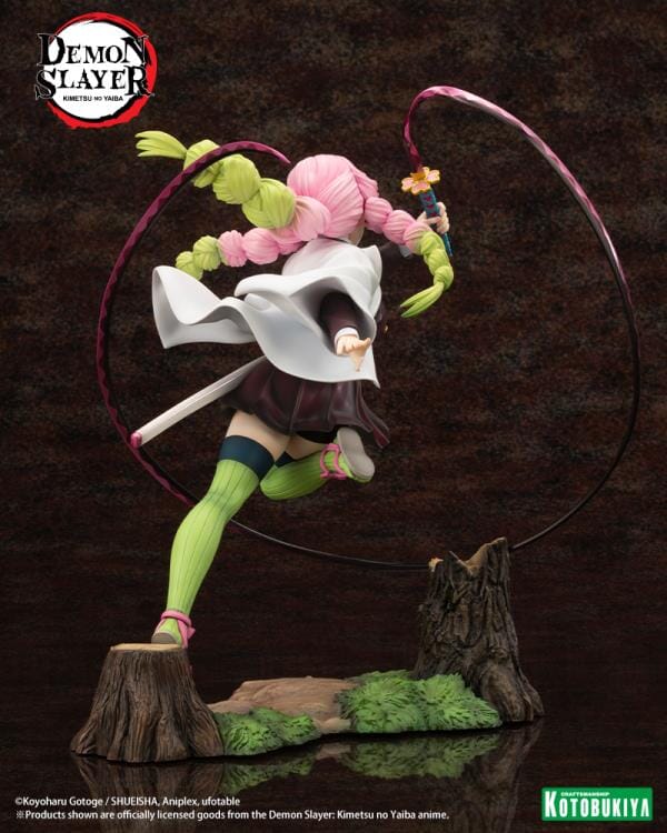 Demon Slayer Kimetsu no Yaiba ArtFX J Mitsuri Kanroji 1/8 Scale Figure