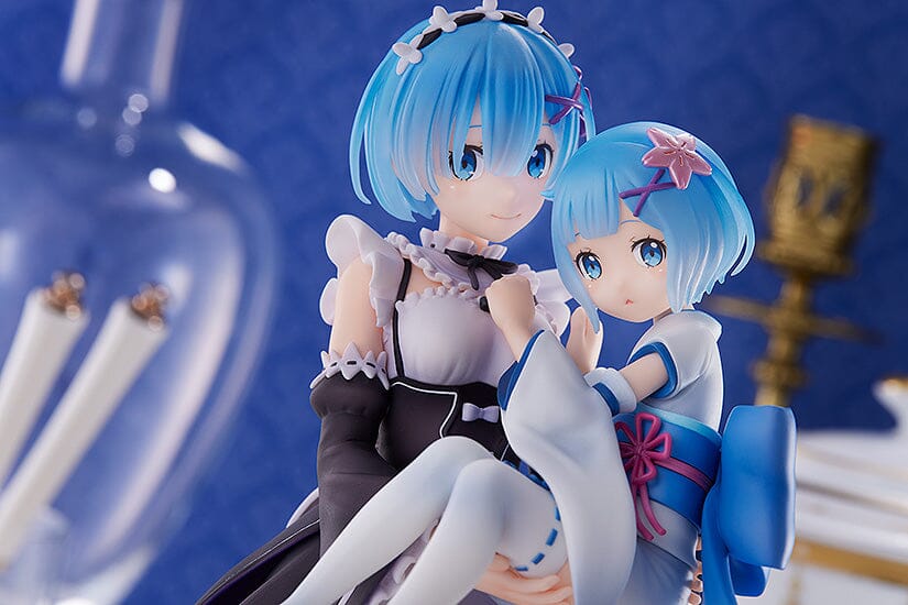 Re Zero Starting Life in Another World Rem & Childhood Rem 1/7 Scale Figure