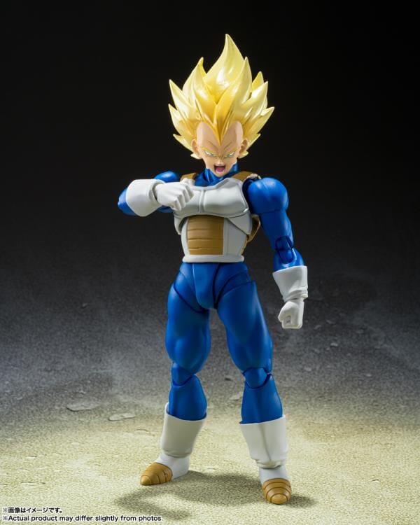 Dragon Ball Z S.H.Figuarts Super Saiyan Vegeta (Awakening Super Saiyan Blood) (Reissue)