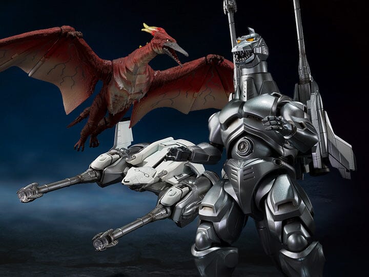 Godzilla vs. Mechagodzilla II S.H.MonsterArts Mechagodzilla, Garuda & Fire Rodan (Makuhari Decisive Battle Ver.) Set