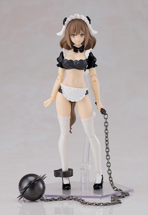 Guilty Princess PLAMAX GP-07 Underwear Body Girl Ran & Jelly (Maid Ver.) Model Kit