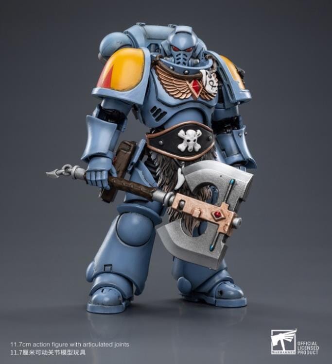 Warhammer 40K Space Wolves Claw Pack Sigyrr Stoneshield 1/18 Scale Figure (Reissue)