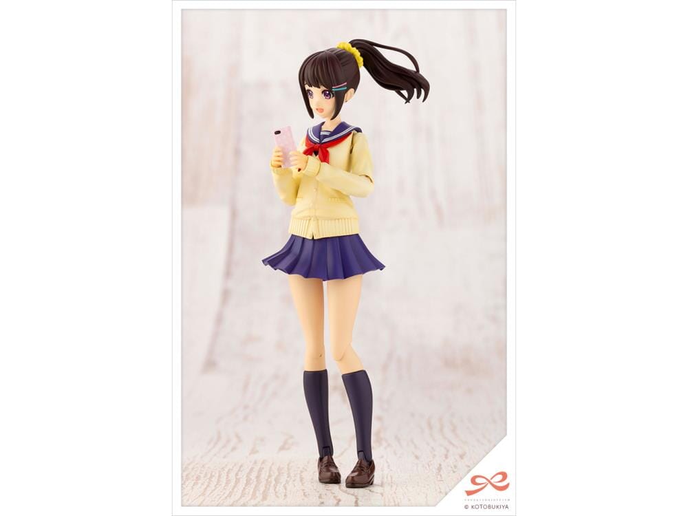 Sousai Shoujo Teien Touou High School Winter Clothes Madoka Yuki 1/10 Scale Model Kit