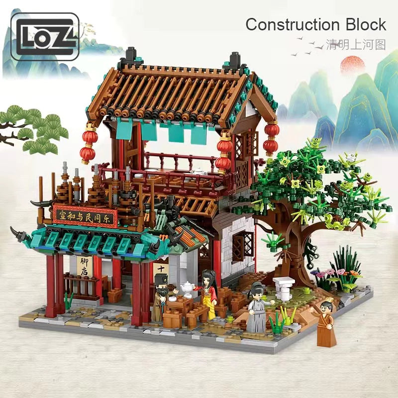 LOZ Architecture Diamond Blocks 1056 Sun Yangzheng Store