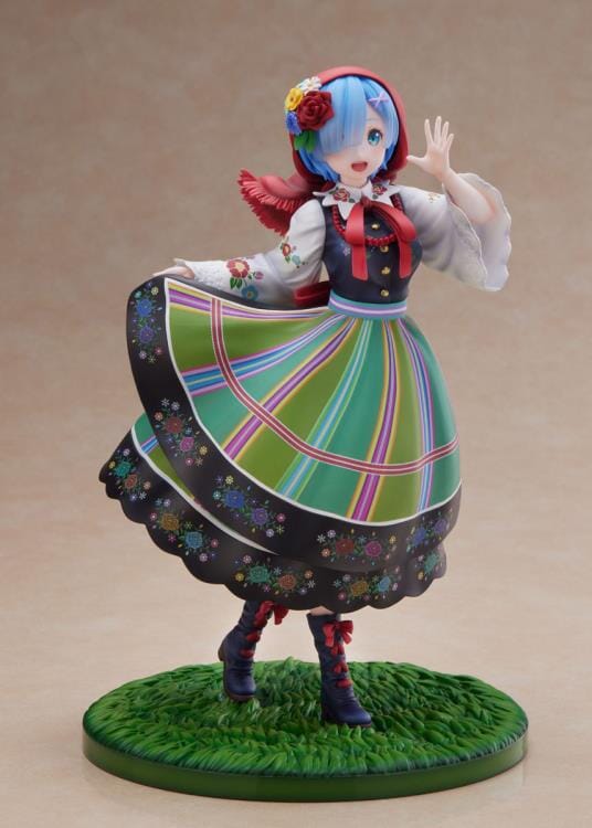 Re Zero Starting Life in Another World F Nex Rem (Country Dress Ver.) 1/7 Scale Figure