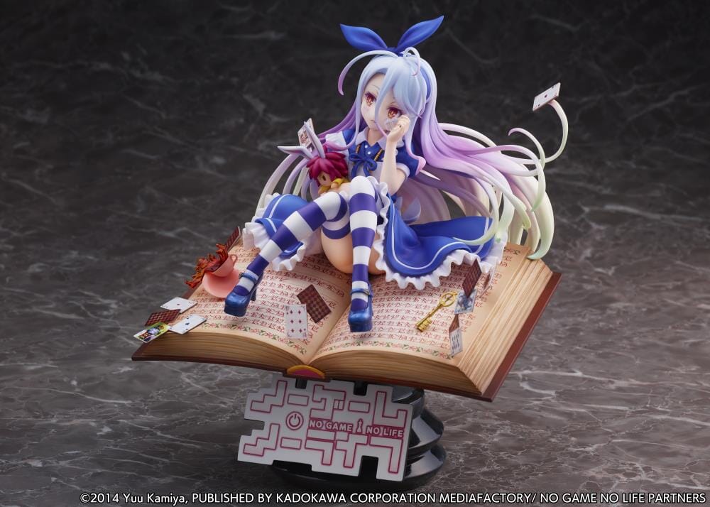 No Game No Life Shiro (Alice in Wonderland Ver.) 1/7 Scale Shibuya Scramble Figure