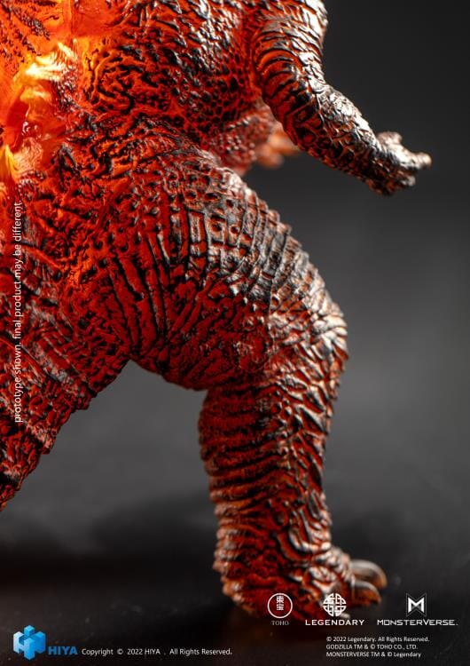 Godzilla King of the Monsters Stylist Series Burning Godzilla Exclusive Figure