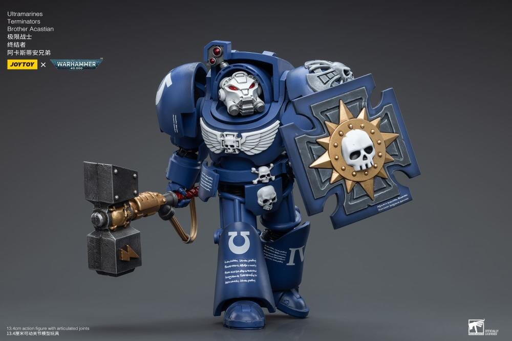 Warhammer 40K Ultramarines Terminators Brother Acastian 1/18 Scale Figure