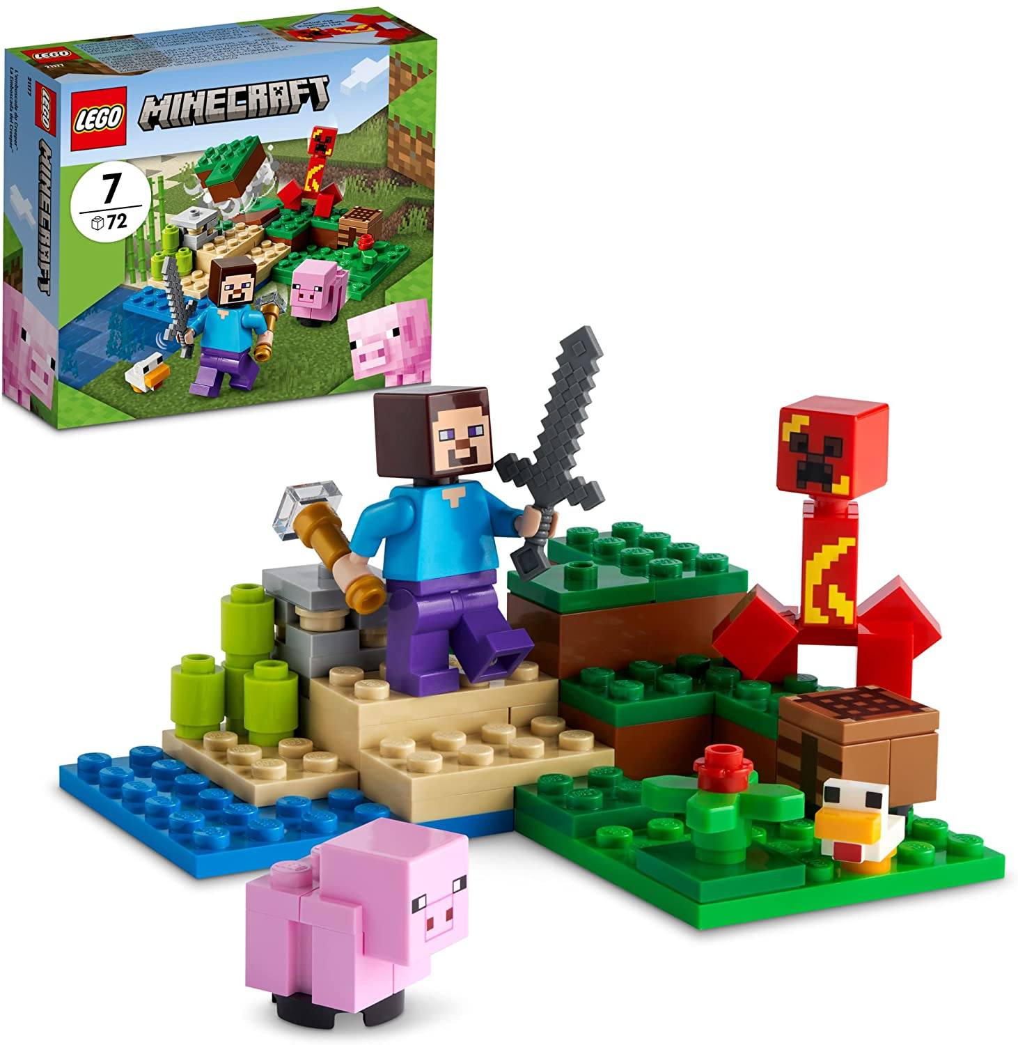 LEGO Minecraft The Creeper Ambush 21177 Building Kit