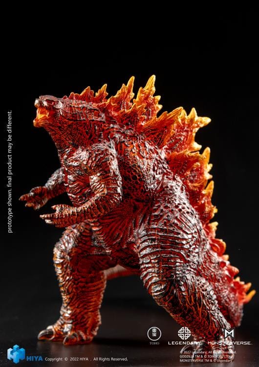 Godzilla King of the Monsters Stylist Series Burning Godzilla Exclusive Figure