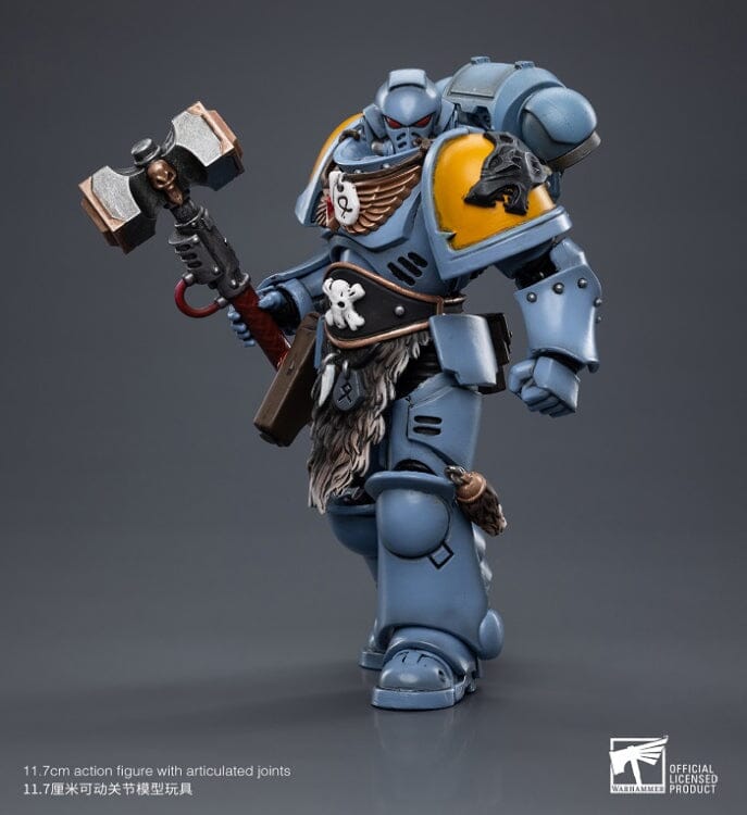 Warhammer 40K Space Wolves Claw Pack Sigyrr Stoneshield 1/18 Scale Figure (Reissue)