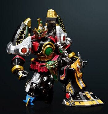 Mighty Morphin Power Rangers Metal Power Thunder Megazord Figure