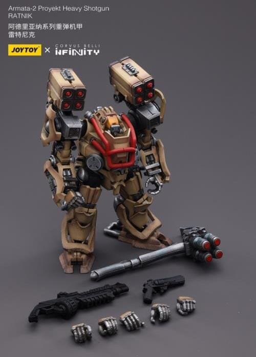 Infinity Armata-2 Proyekt Heavy Shotgun Ratnik 1/18 Scale Figure