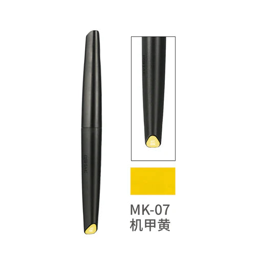 DSPIAE MK-07 Mecha Yellow Soft Tipped Marker