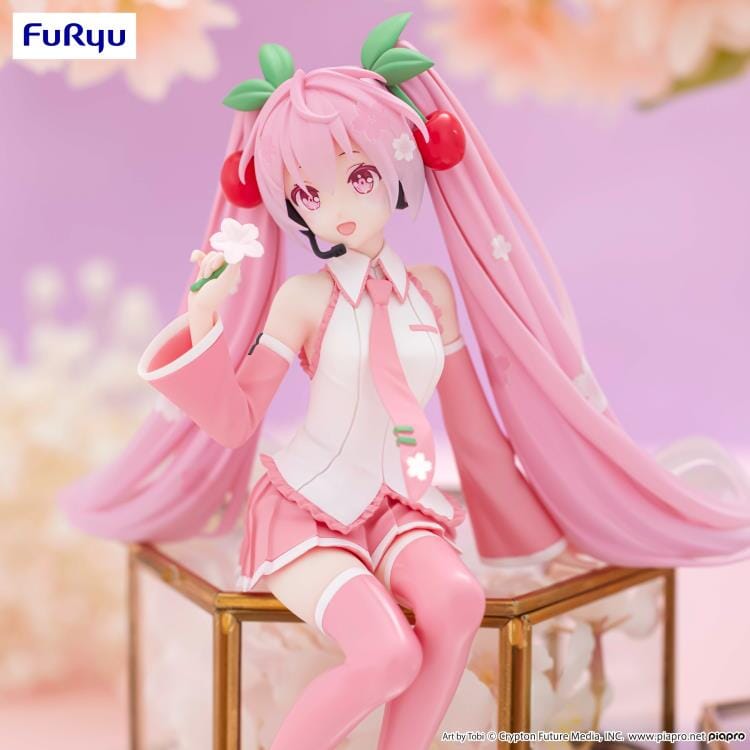 Vocaloid Hatsune Miku (Sakura Miku 2024 Ver.) Noodle Stopper Figure