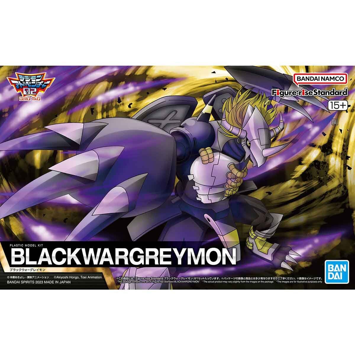 Digimon Adventure 02 Figure-rise Standard Black WarGreymon Model Kit