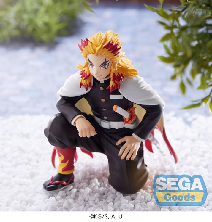 Demon Slayer Kimetsu No Yaiba Kyojuro Rengoku (Hashira Meeting) Premium Perching Figure