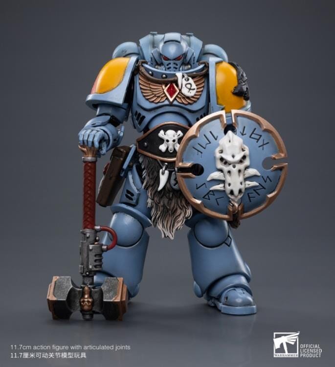 Warhammer 40K Space Wolves Claw Pack Sigyrr Stoneshield 1/18 Scale Figure (Reissue)