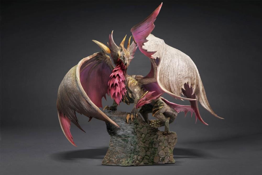 Monster Hunter Rise: Sunbreak Capcom Figure Builder Creator's Model Silver Duke Dragon Malzeno