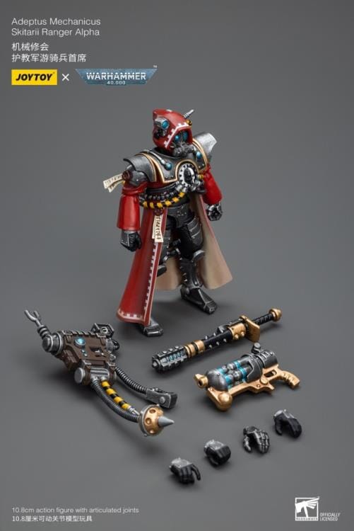 Warhammer 40K Adeptus Mechanicus Skitarrii Ranger Alpha 1/18 Scale Figure