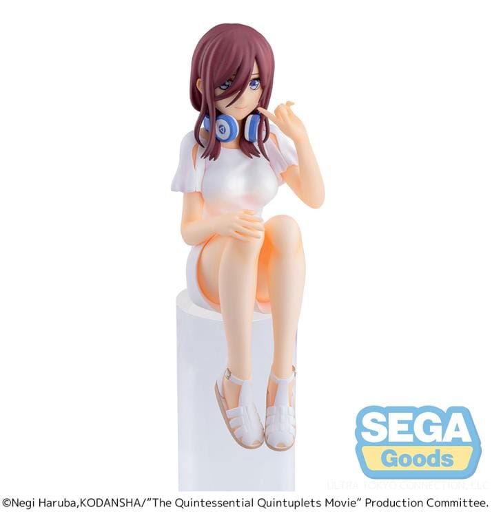 The Quintessential Quintuplets Miku Nakano Premium Perching Figure