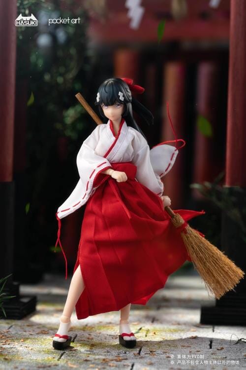 Pocket Art Series Exorcism Shrine Maiden Tsubaki 1/12 Scale Figure