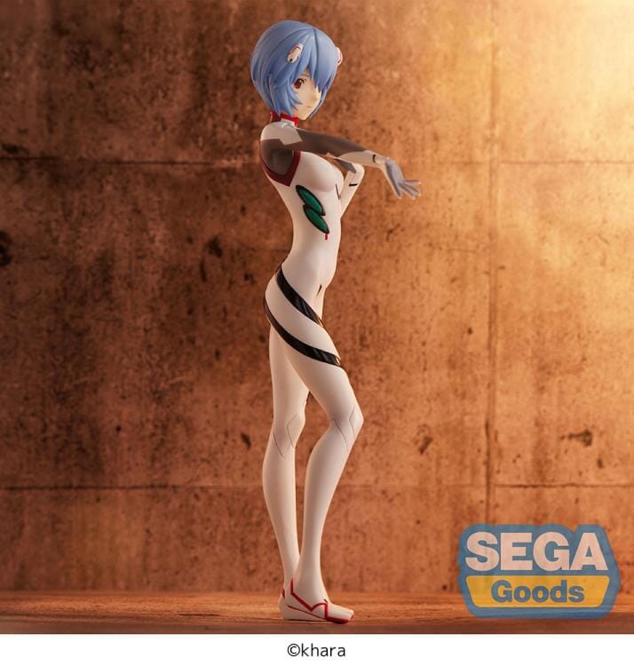 Rebuild of Evangelion Rei Ayanami (Hand Over/Momentary White) Super Premium Figure