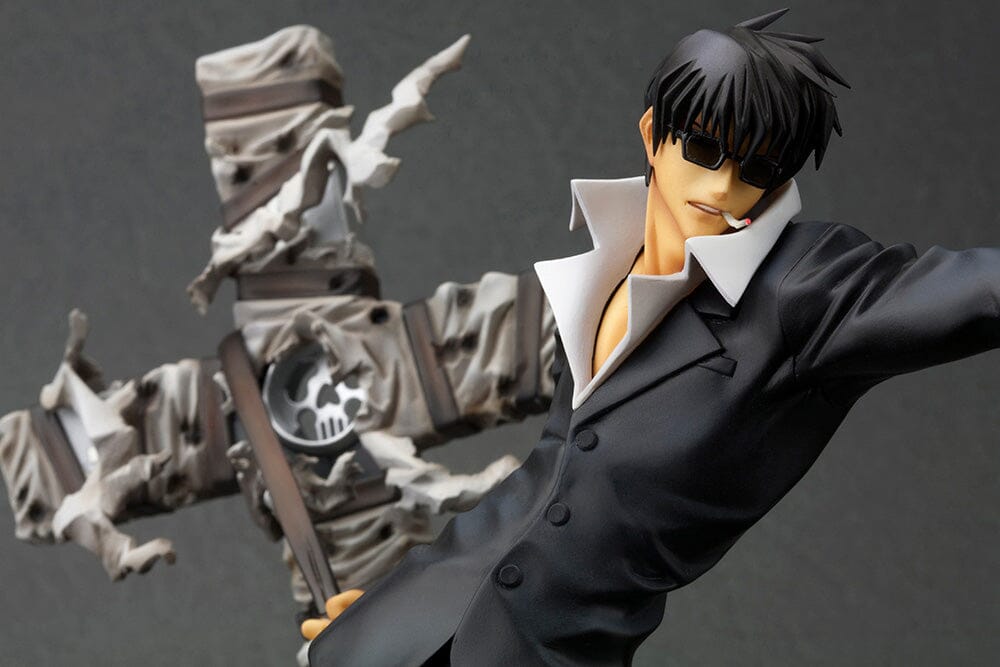 Trigun Badlands Rumble ArtFX J Nicholas D. Wolfwood (Renewal Package Ver.) 1/8 Scale Figure (Reissue)