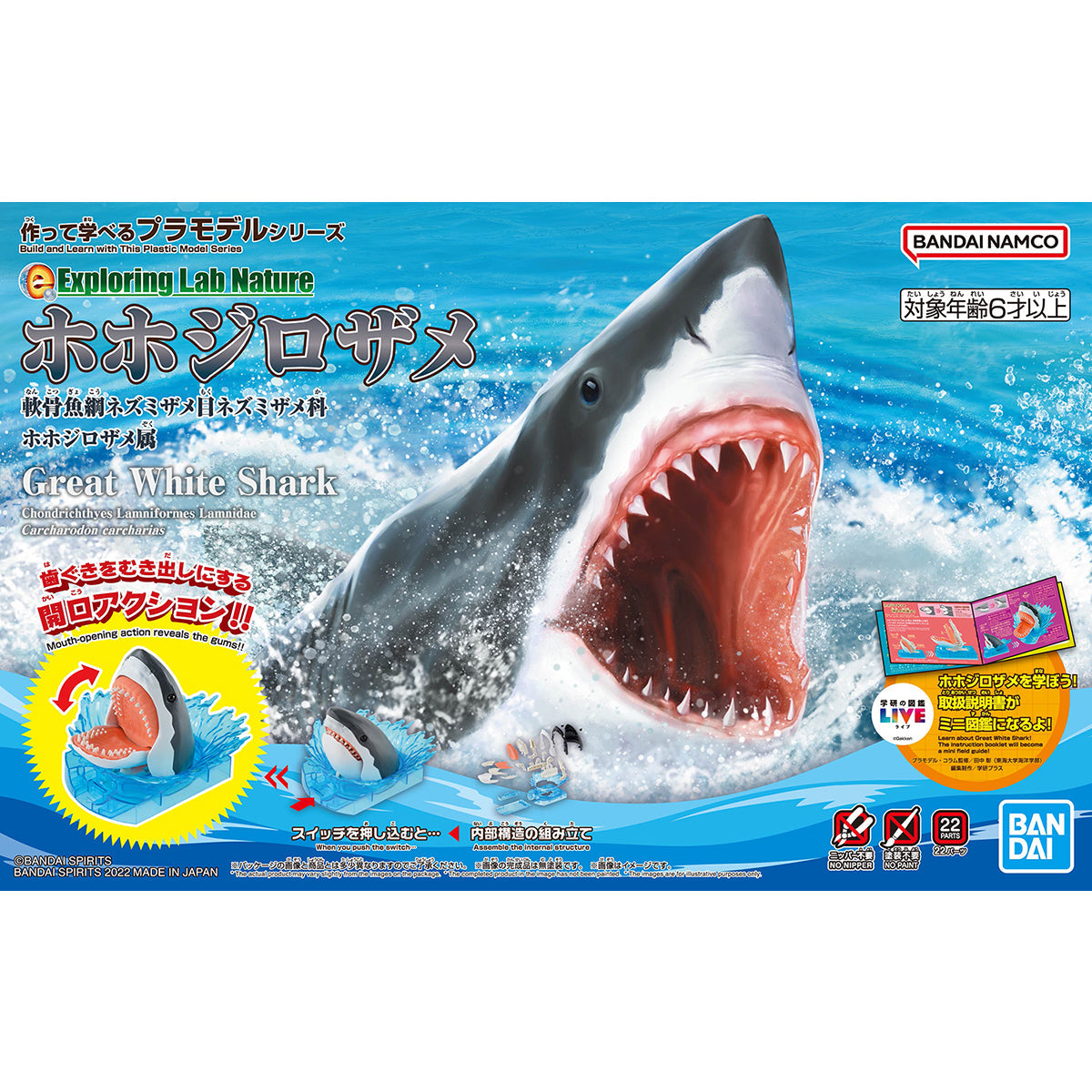 Exploring Lab Nature Shark Model Kit