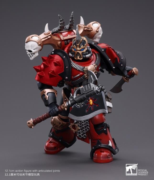 Warhammer 40K Chaos Space Marines Red Corsairs Exalted Champion Gotor the Blade 1/18 Scale Figure