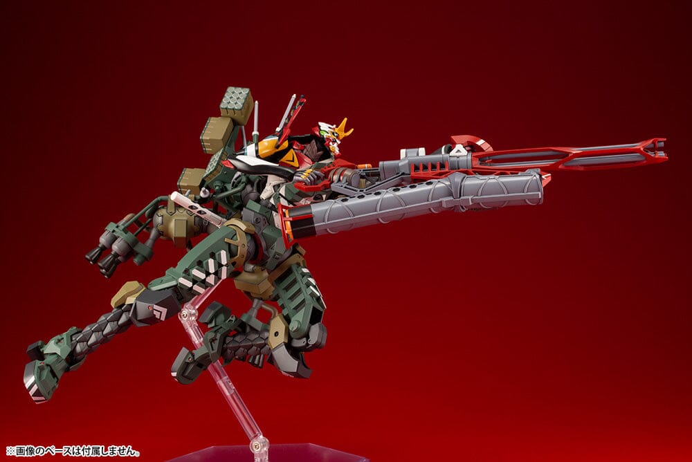 Rebuild of Evangelion Production Model-New 02α (JA-02 Body Assembly Cannibalized) 1/400 Scale Model Kit