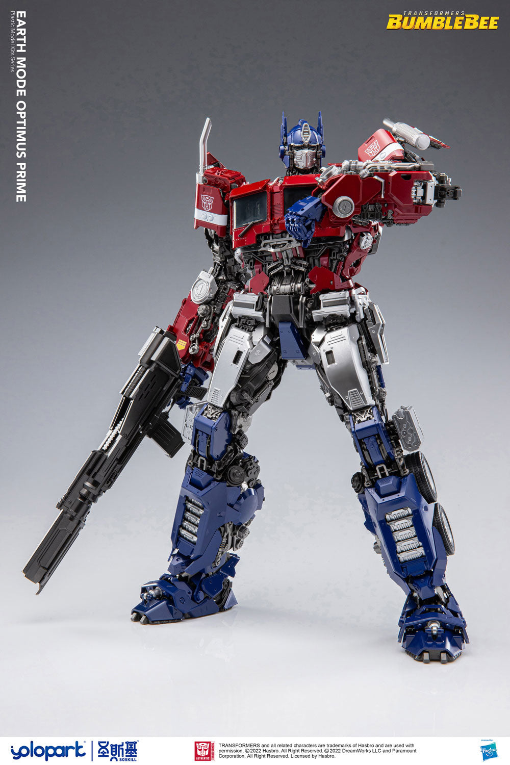 Transformers  Bumblebee Earth Mode Optimus Prime Model Kit