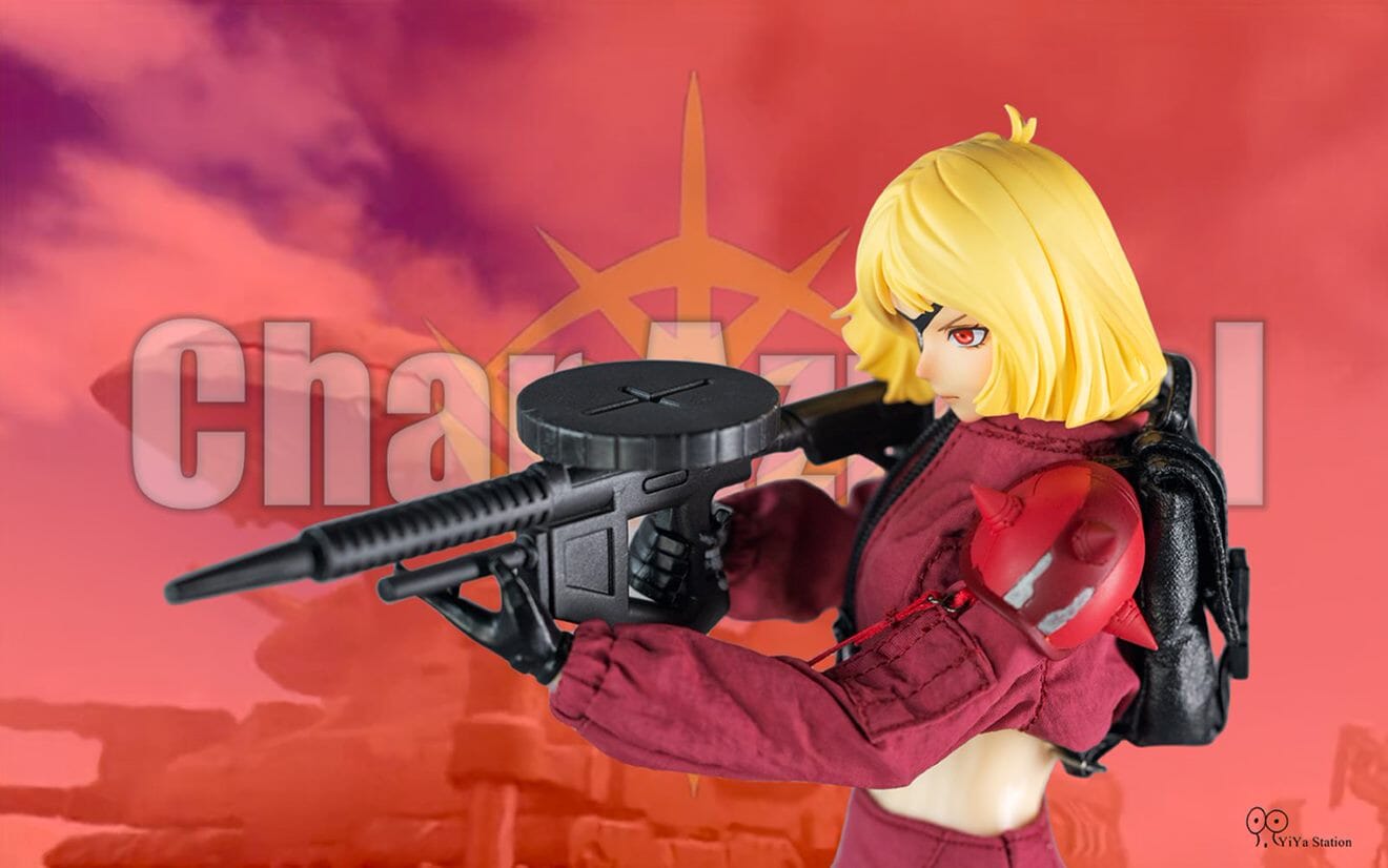 Mobile Suit Gundam Sayla Mass (Char's Zaku Costume) 1/9 Scale Figure