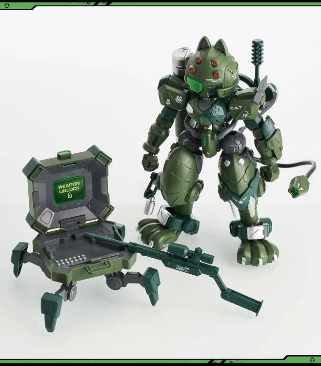 Iron Roars Maneuver Armored Walker C.A.T.-02 Fang (Jungle Camouflage Ver.) 1/60 Scale Limited Edition Model Kit