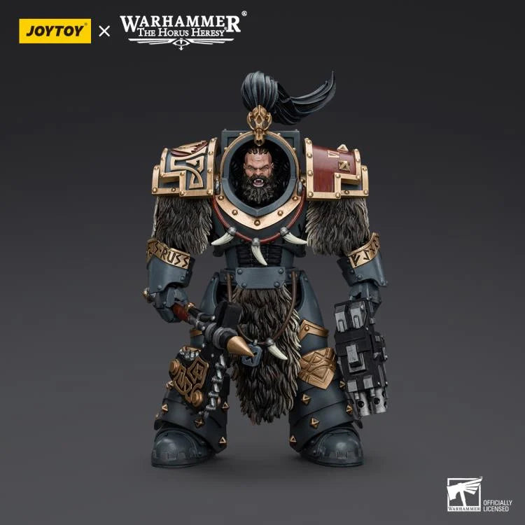 Warhammer 40k Space Wolves Varagyr Wolf Guard Squad Varagyr Thegn 1/18 Scale Action Figure