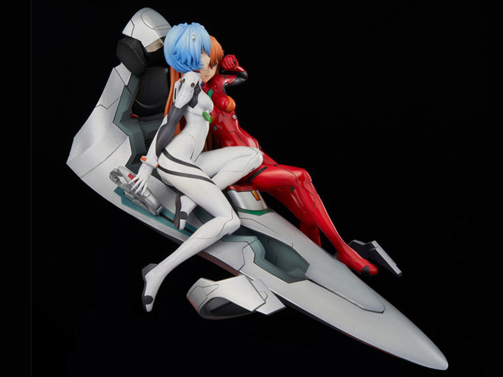 Neon Genesis Evangelion Rei & Asuka Twinmore Object Figure