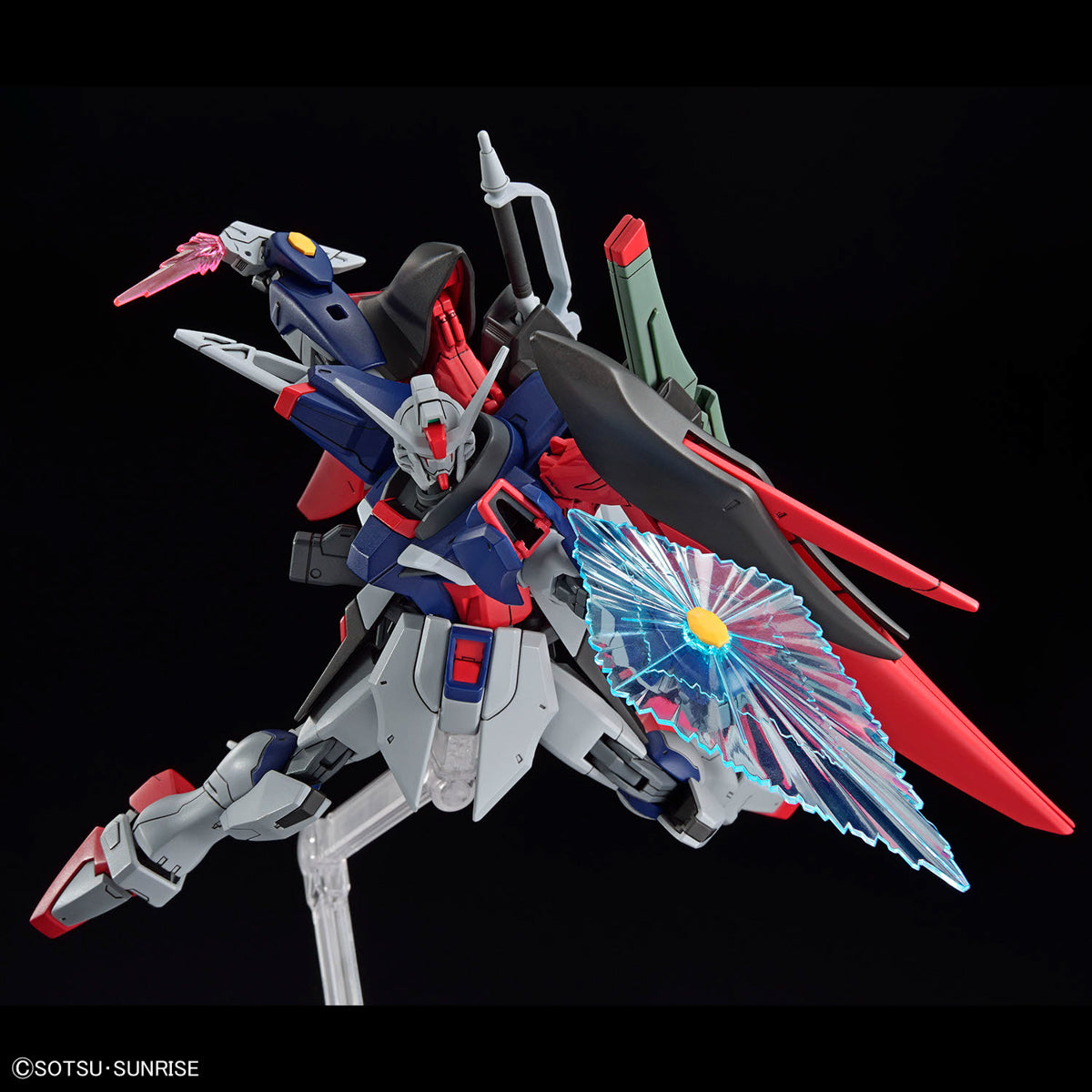 HGCE 1/144 #258 ZGMF/A-42S2 Destiny Gundam Spec II (& Zeus Silhouette)