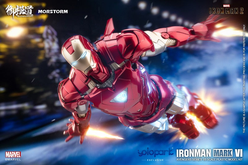 Iron Man 2 Iron Man Mark 4/6 Deluxe 1/9 Scale Model Kit