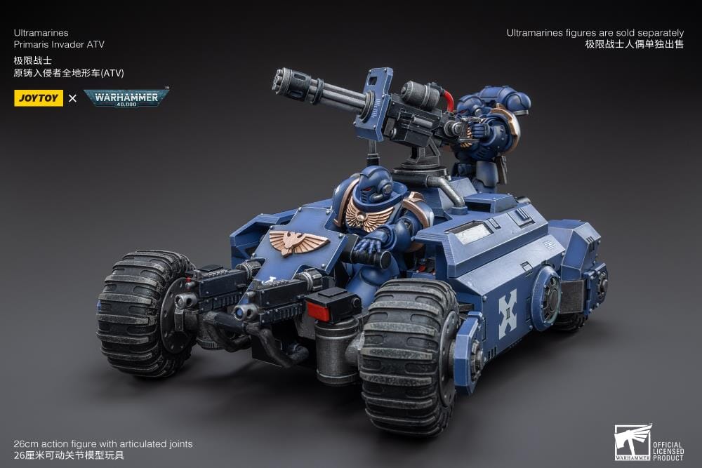 Warhammer 40k Ultramarines 1/18 Scale Primaris Invader ATV