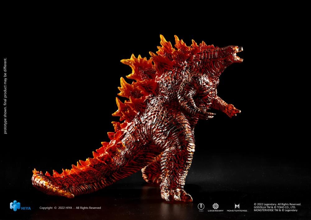 Godzilla King of the Monsters Stylist Series Burning Godzilla Exclusive Figure