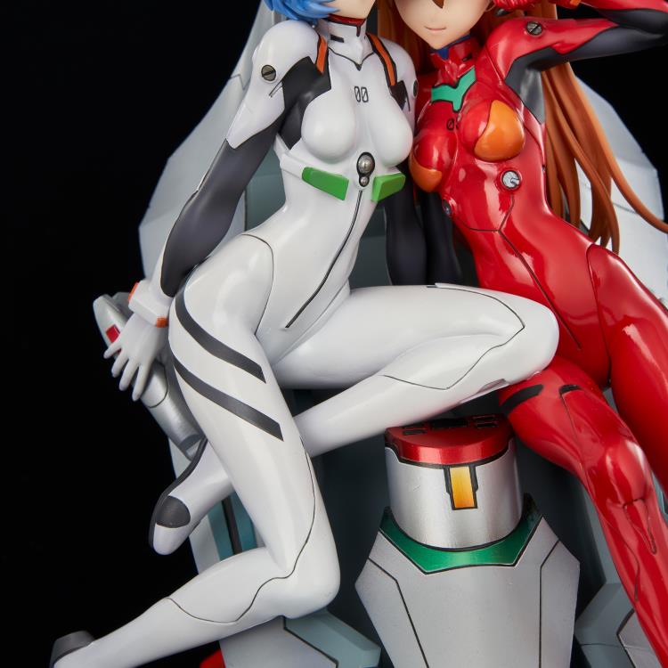 Neon Genesis Evangelion Rei & Asuka Twinmore Object Figure