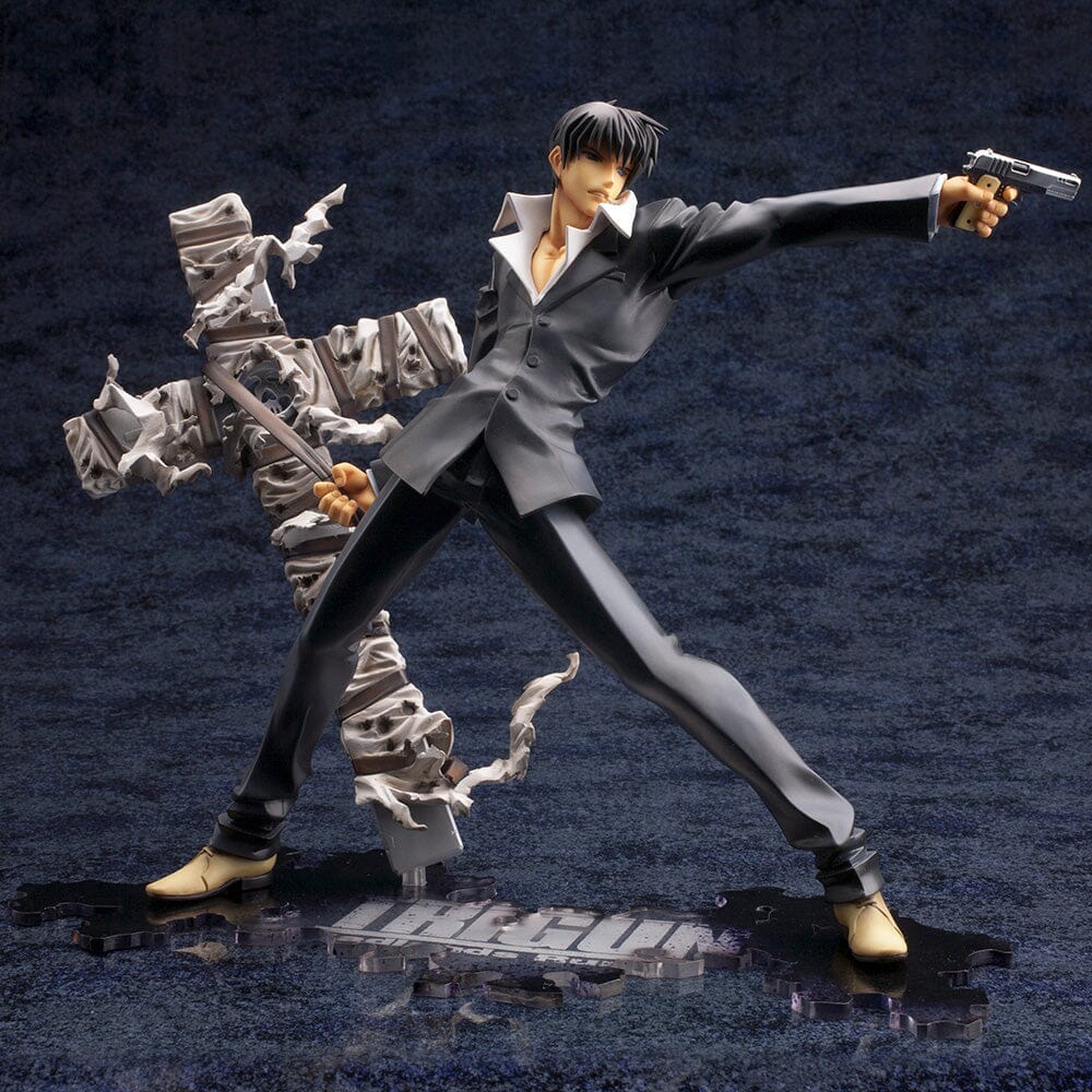 Trigun Badlands Rumble ArtFX J Nicholas D. Wolfwood (Renewal Package Ver.) 1/8 Scale Figure (Reissue)